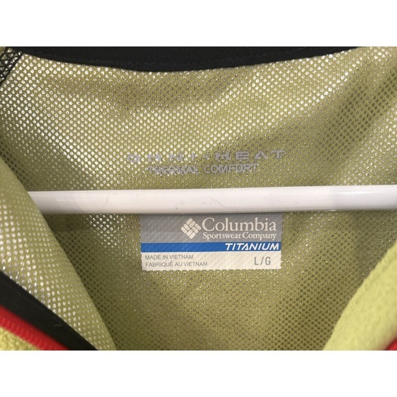 Columbia Titanium Omni-Heat Fleece Pullover Womens Large 1/4 Zip Jacket - Picture 2 of 4